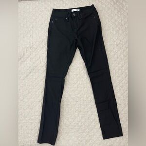 ROYALTY FOR ME - Black Cotton/ Nylon Pants